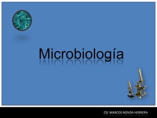 Microbiología


         CD. MARCOS NOVOA HERRERA
 