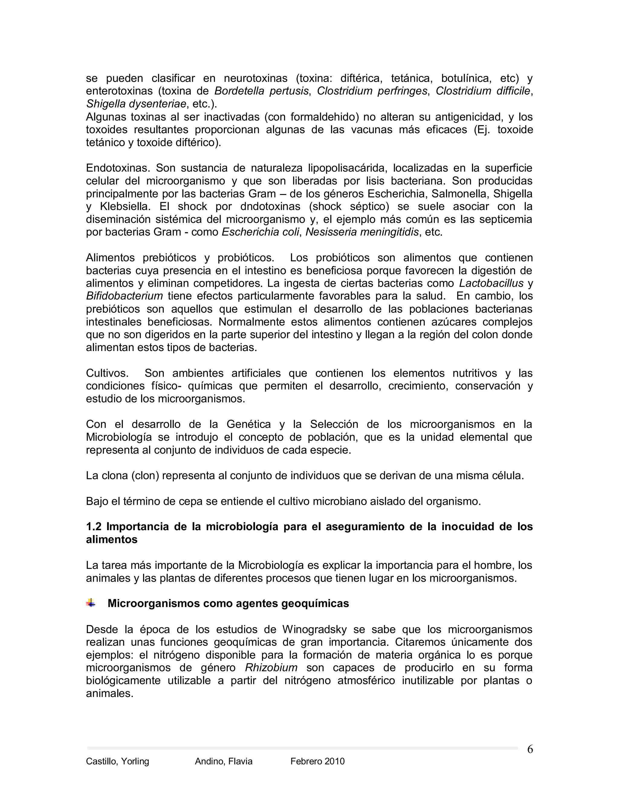 microbiologia de los alimentos | PDF