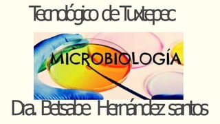 T
ecnológicodeT
uxtepec
Dra.Betsabe Hernándezsantos
 