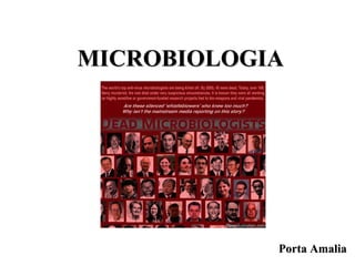 MICROBIOLOGIA




            Porta Amalia
 