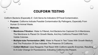 Microbiological and Chemical Techniques for Testing Drinking Water.pptx
