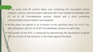 Microbiological assay-Principles and methods of different ...