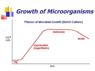 Growth of Microorganisms 
