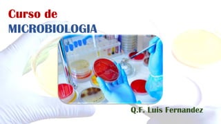 Curso de
MICROBIOLOGIA
Q.F. Luis Fernandez
 