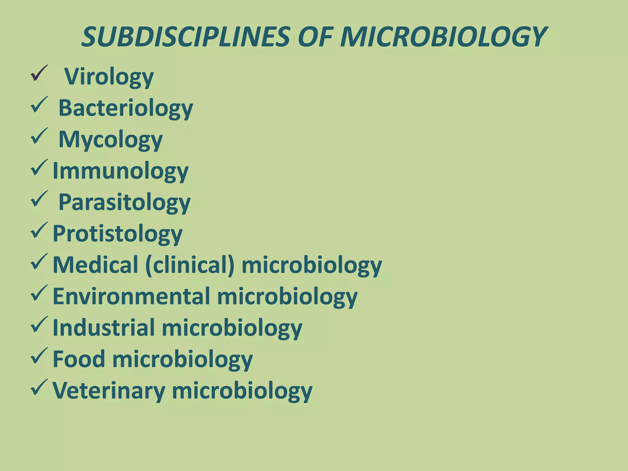 WHAT IS MICROBIOLOGY THE STUDY OF visual data 3