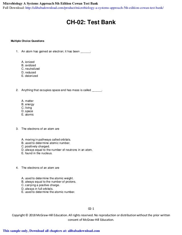 Mcgraw Hill Test Bank Mcgraw Hill Test Bank