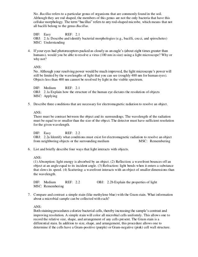 Microbiology An Evolving Science 4th Edition Slonczewski Test Bank