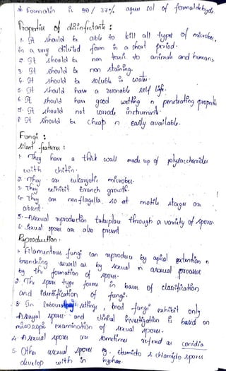 oomoln 90/ 34 aqu tol of omaldehyd
opeta o knectai s
Ahould & abu to 1ll al) typt omiooby,
omicnoe.
inavey dRlutd fom i a shot piod
Gt ahould 6
3 G
toxi sto animos and hunan
non
should & no staining.
Ahould oluble wauu
should have o duonabu Relf H
should
6 weting pnetsoingpoopeark
hould
t Ahould be
have 90od
not toods inttumun
Chaop eatly availabl
Fung
tunt atusu
t hy
Th nave a thick coal mada up plytocchi
chitio
0e ukazyotfe miceobe
Branch aowth.
onflagulla 0 at
wth
3 Thy xhibit
C Thy moiu atoga o
absunt
5-ezuol uprodulon takuplou trough a voity of Apoar
6 Saua tpoe alo puunt
RpoochuHon
rlomuntous ung Con
oduu yaptal gtuntion
Eroonthinq
by thoumation por
well a by xuanaua procMo
th,
ThApot type foem
ondFdurtiitakion ung
obouolpai atlinoy
Ryal Apou and
mitoo suop eaaminotton o Atzual pou
taua spou
pOMo
n basu of clatifitaHon
bnod fung eaxhfoit
oly
chifal iulgatidn baid on
ormetirnu nuend a Conidia
aMxua povy eumdo A
chlamilo Apord
olvelop th n hypha
 
