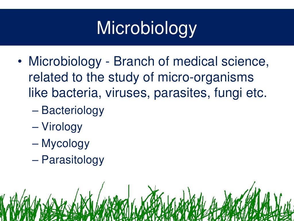 Microbiology &Antibiotics