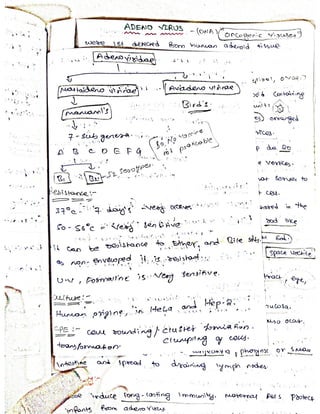 Mycology & Virology complete written notes 