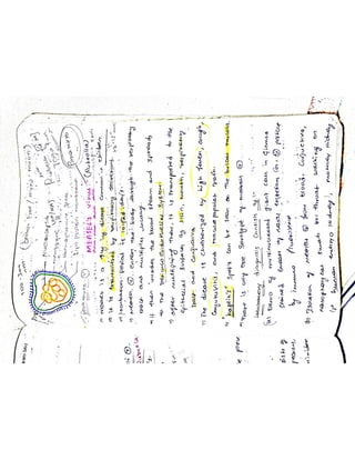 Mycology & Virology complete written notes 