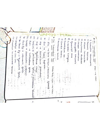 Mycology & Virology complete written notes 