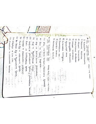 Mycology & Virology complete written notes 