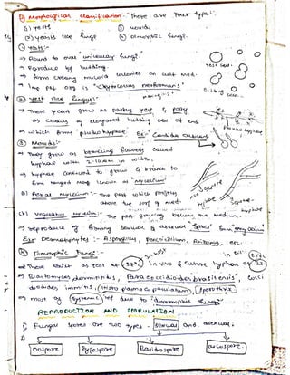 Mycology & Virology complete written notes 