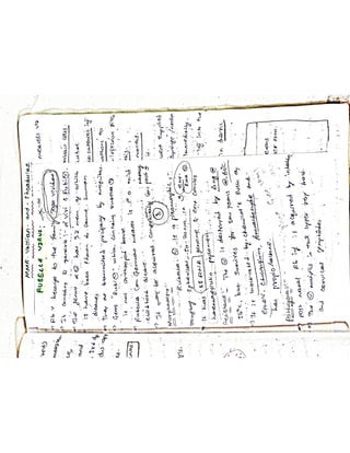 Mycology & Virology complete written notes 