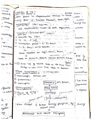 Mycology & Virology complete written notes 