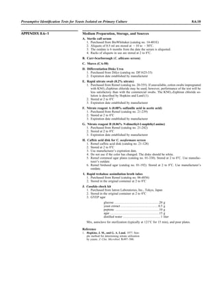 Microbiology handbook