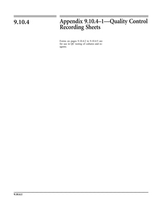 Microbiology handbook