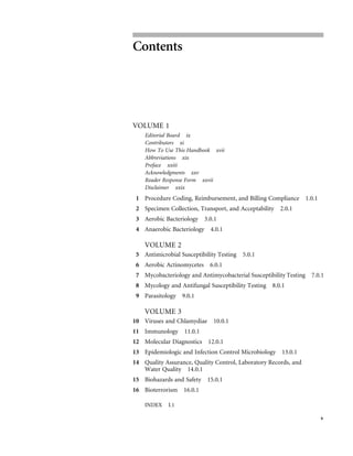 Microbiology handbook
