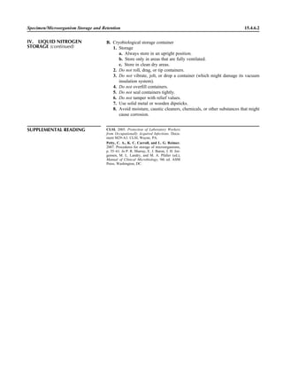 Microbiology handbook