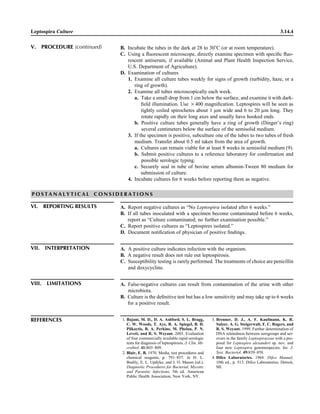 Microbiology handbook