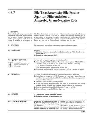 Microbiology handbook