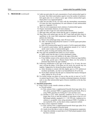 Microbiology handbook