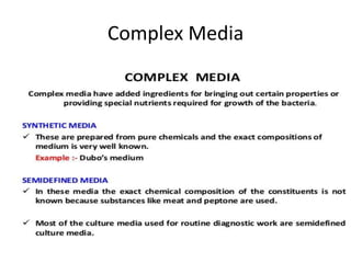 Complex Media
 