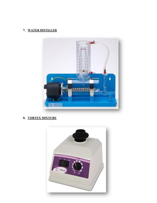 Microbiology laboratory equipments