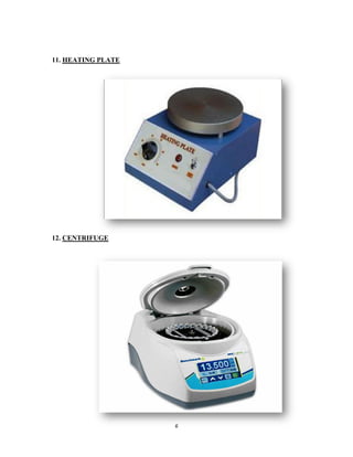 Microbiology laboratory equipments