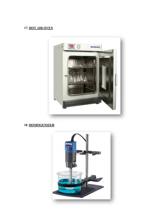 Microbiology laboratory equipments