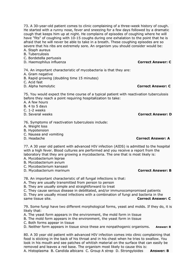 Microbiology MCQs PDF