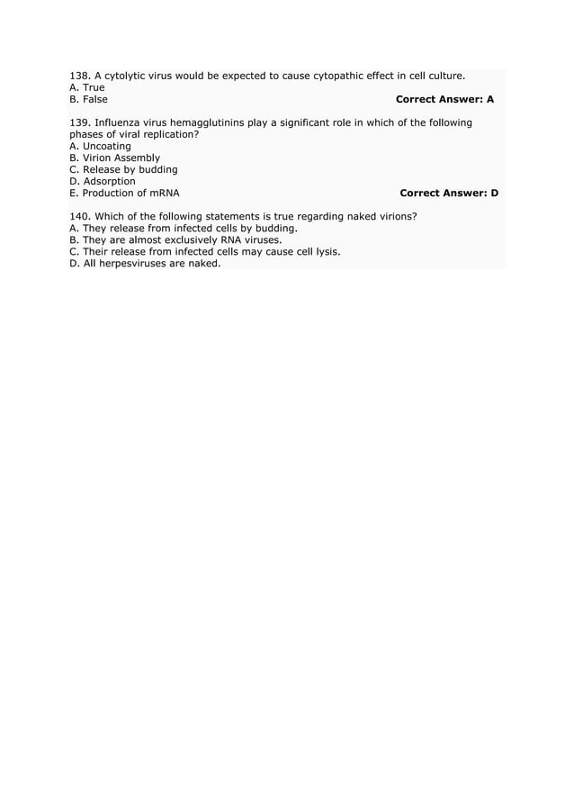 Microbiology MCQs PDF