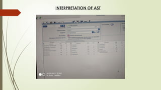 INTERPRETATION OF AST
 