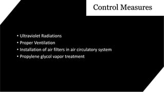 Microbiology of air | PPTX