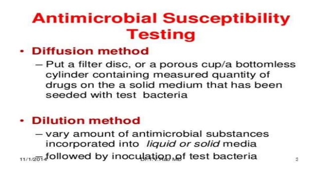 GBSN - Microbiology (Unit 2) Susceptibility of Microbial agents | PPTX