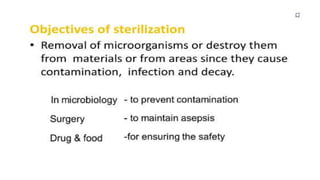 GBSN - Microbiology (Unit 2) Control of Microorganisms | PPTX
