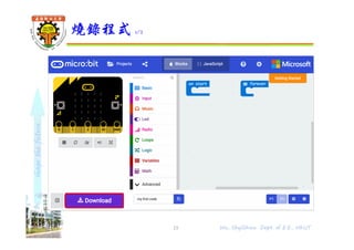 shapethefuture
燒錄程式 1/2
15 Wu, ShyiShiou Dept. of E.E., NKUT
 