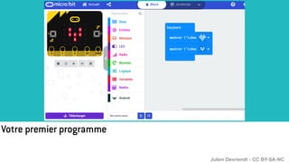 Votre premier programme
Julien Devriendt - CC BY-SA-NC
 