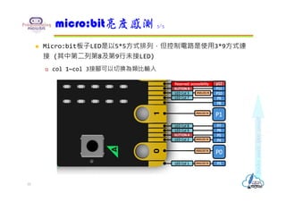micro:bit亮度感測應用 | PDF