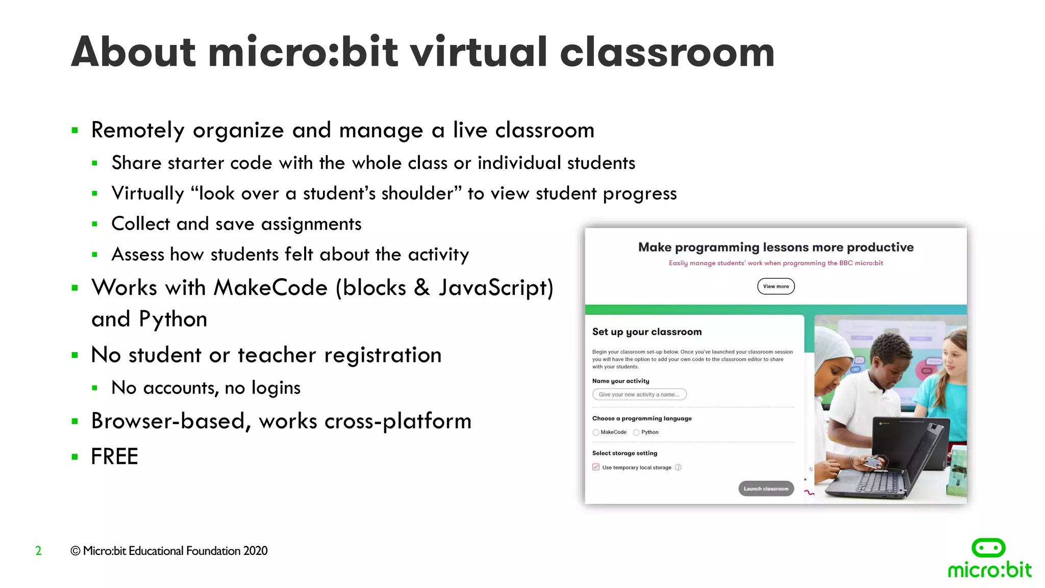 micro:bit classroom step-by-step setup guide | PPT