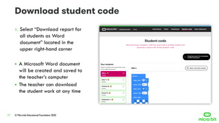 micro:bit classroom step-by-step setup guide | PPT