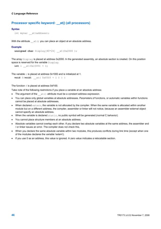 Micro Blaze C Reference | PDF