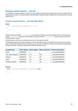 Micro Blaze C Reference | PDF