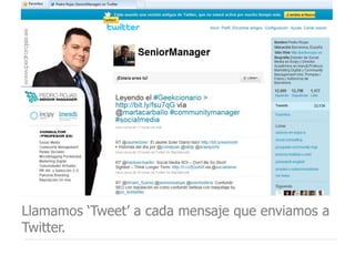 Tus followers son aquellos usuarios de Twitter que están suscritos a tus actualizaciones.Following son aquellos usuarios a los que tú estás suscrito.