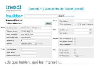 Aprende > Medición y alcance de una conversación