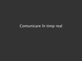 Comunicare în timp real 