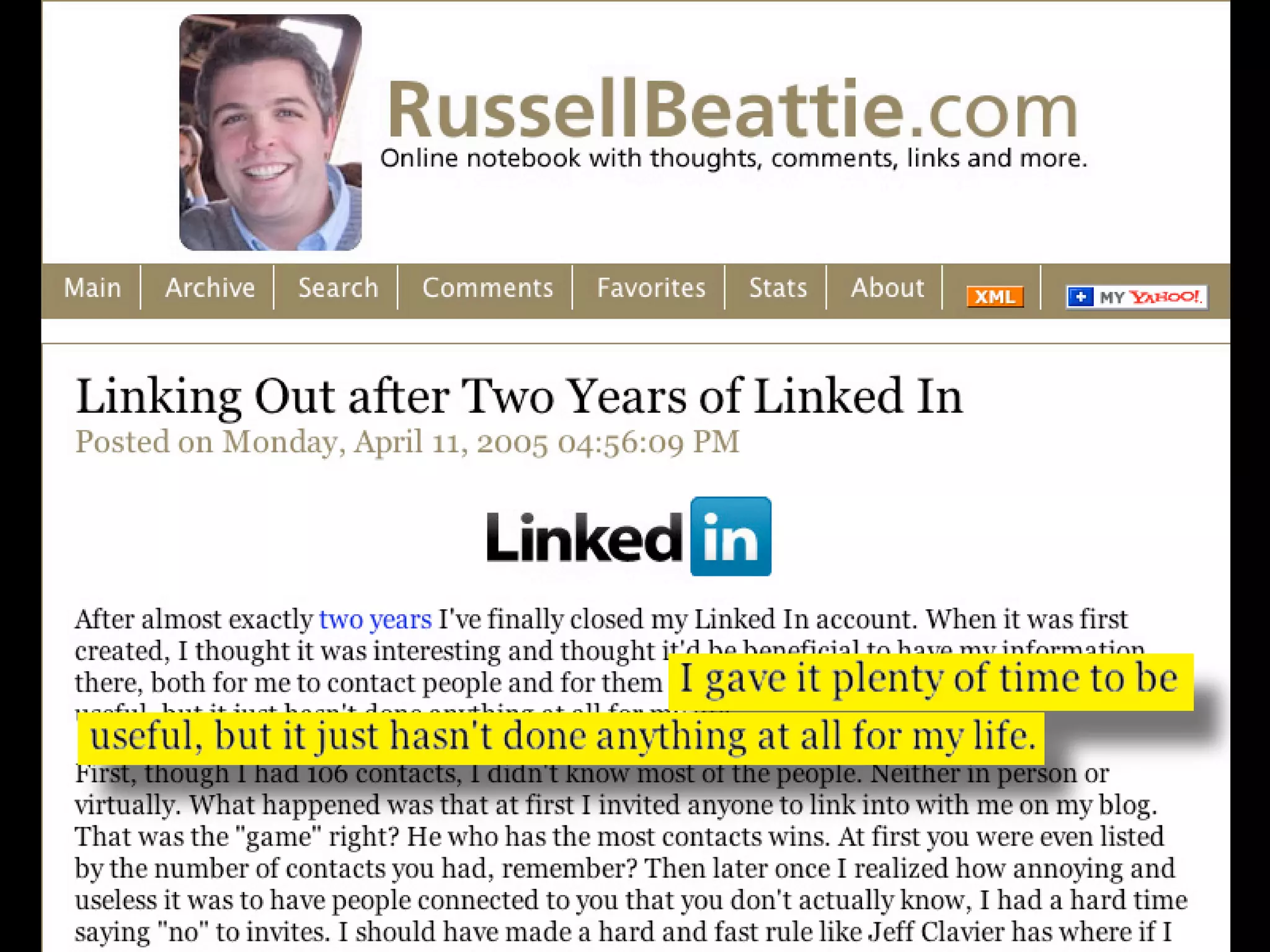 Microblogging: Tiny social objects. On the future of participatory media