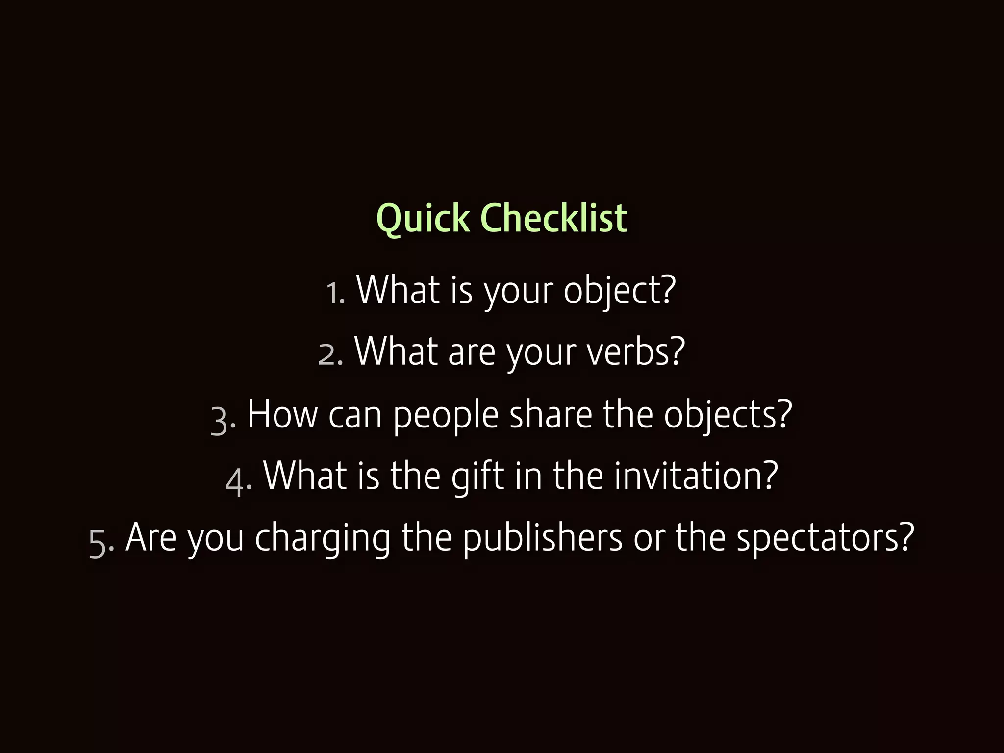 Microblogging: Tiny social objects. On the future of participatory media