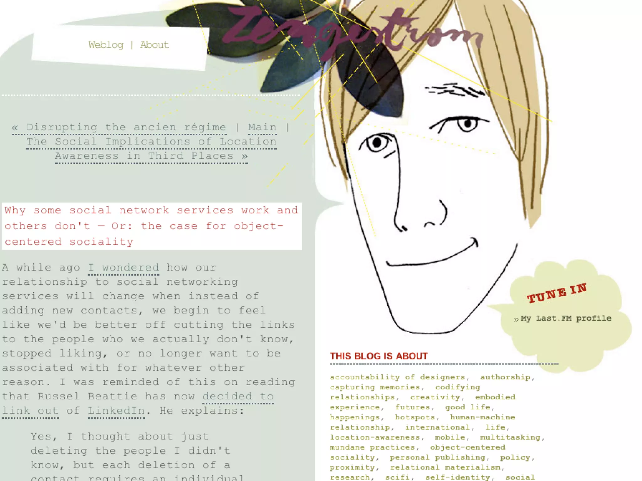 Microblogging: Tiny social objects. On the future of participatory media